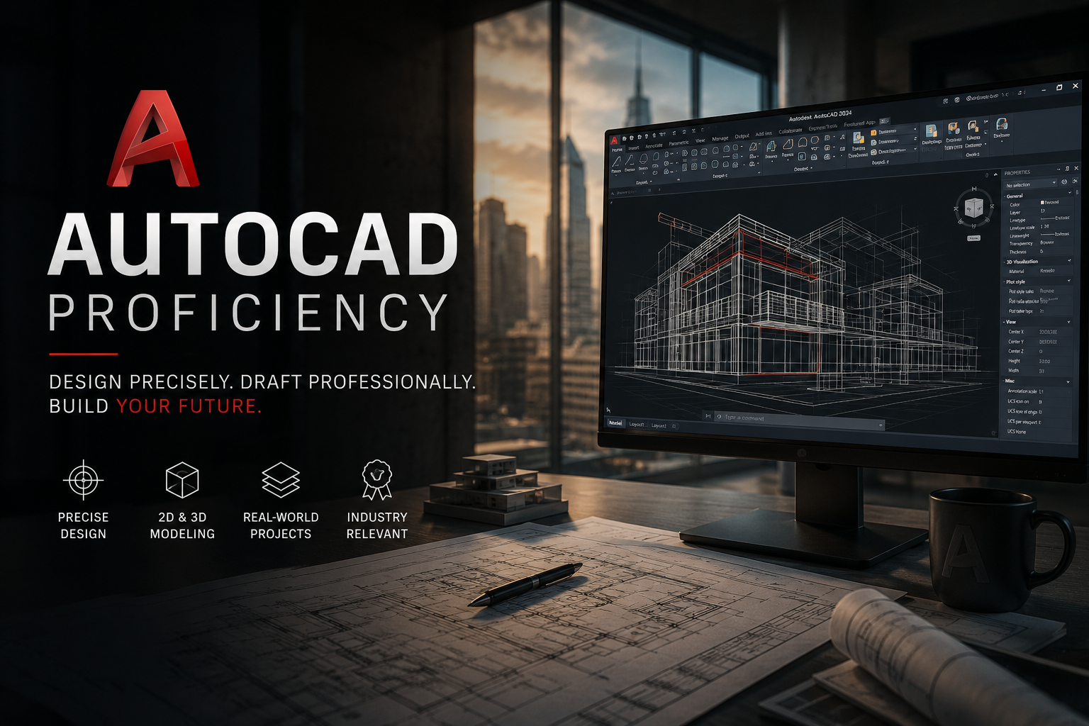AutoCAD Proficiency-2D and 3D Drafting