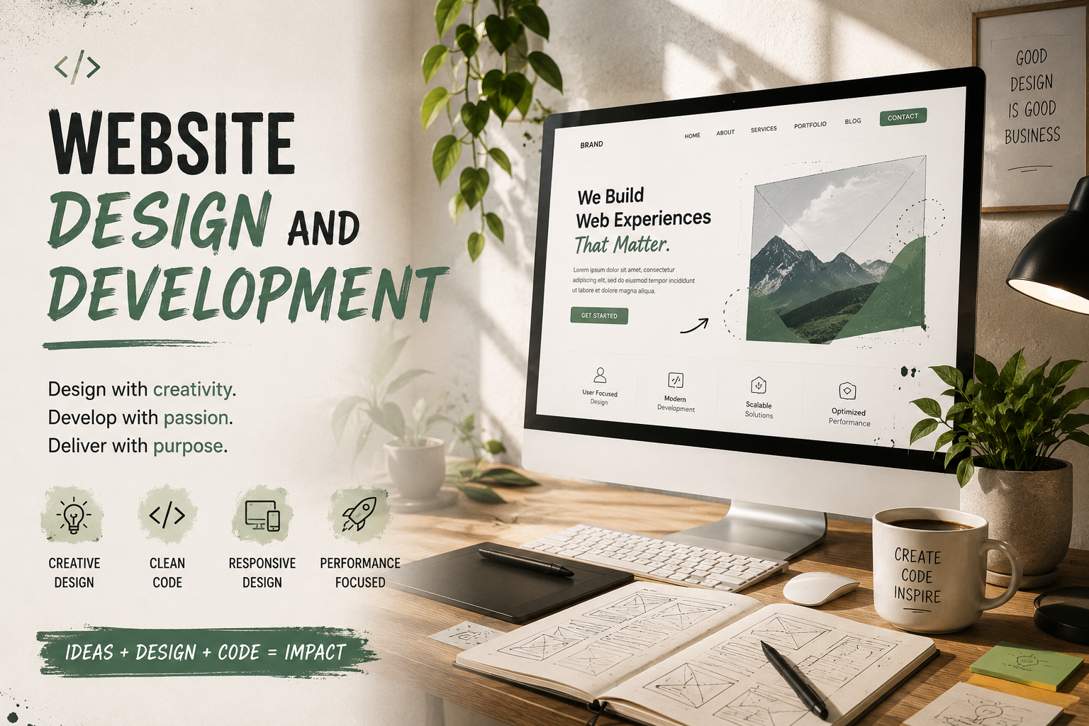 Website Design and Development